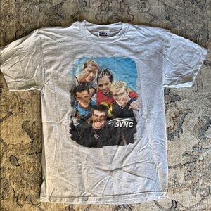 Vintage Nsync Tultex Tag 1999 T Shirt  Band Tee Rare